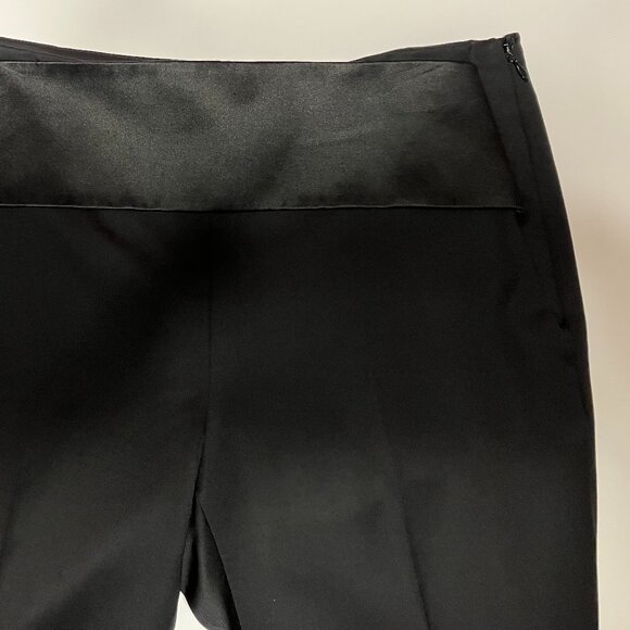 GIVENCHY WOMEN'S BLACK WOOL TUXEDO TROUSES (SIZE 36EURO/4US - Picture 7 of 16